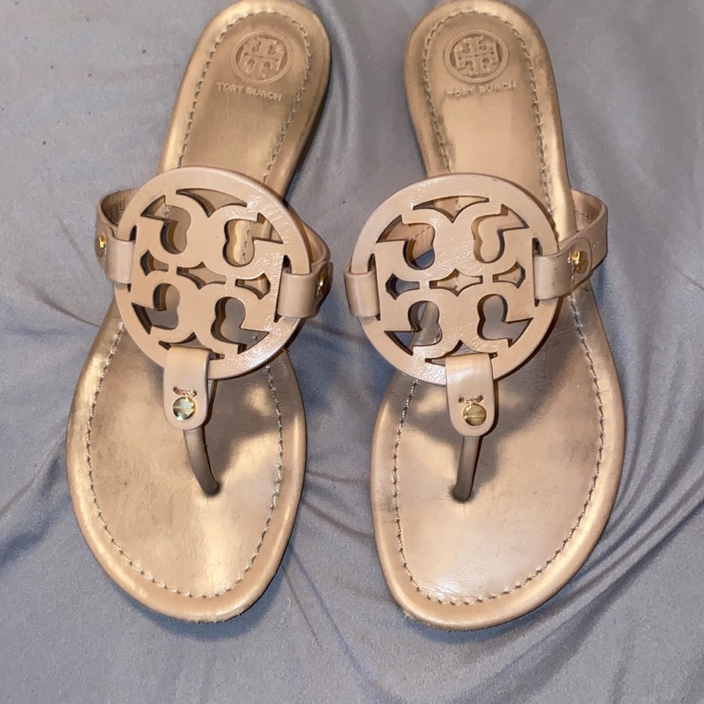 ♥️🔥 Tory Burch Miller Sandal ♥️🔥 NUDE